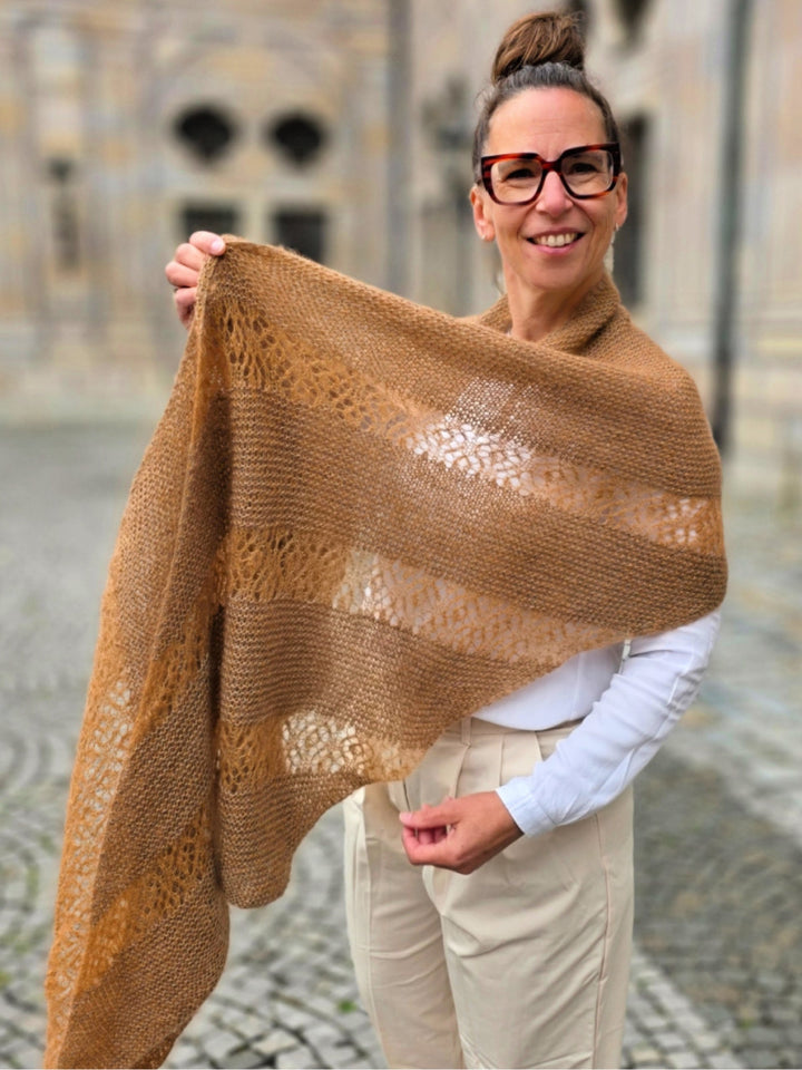 Strickpaket sjaal Elua - Joél Joél