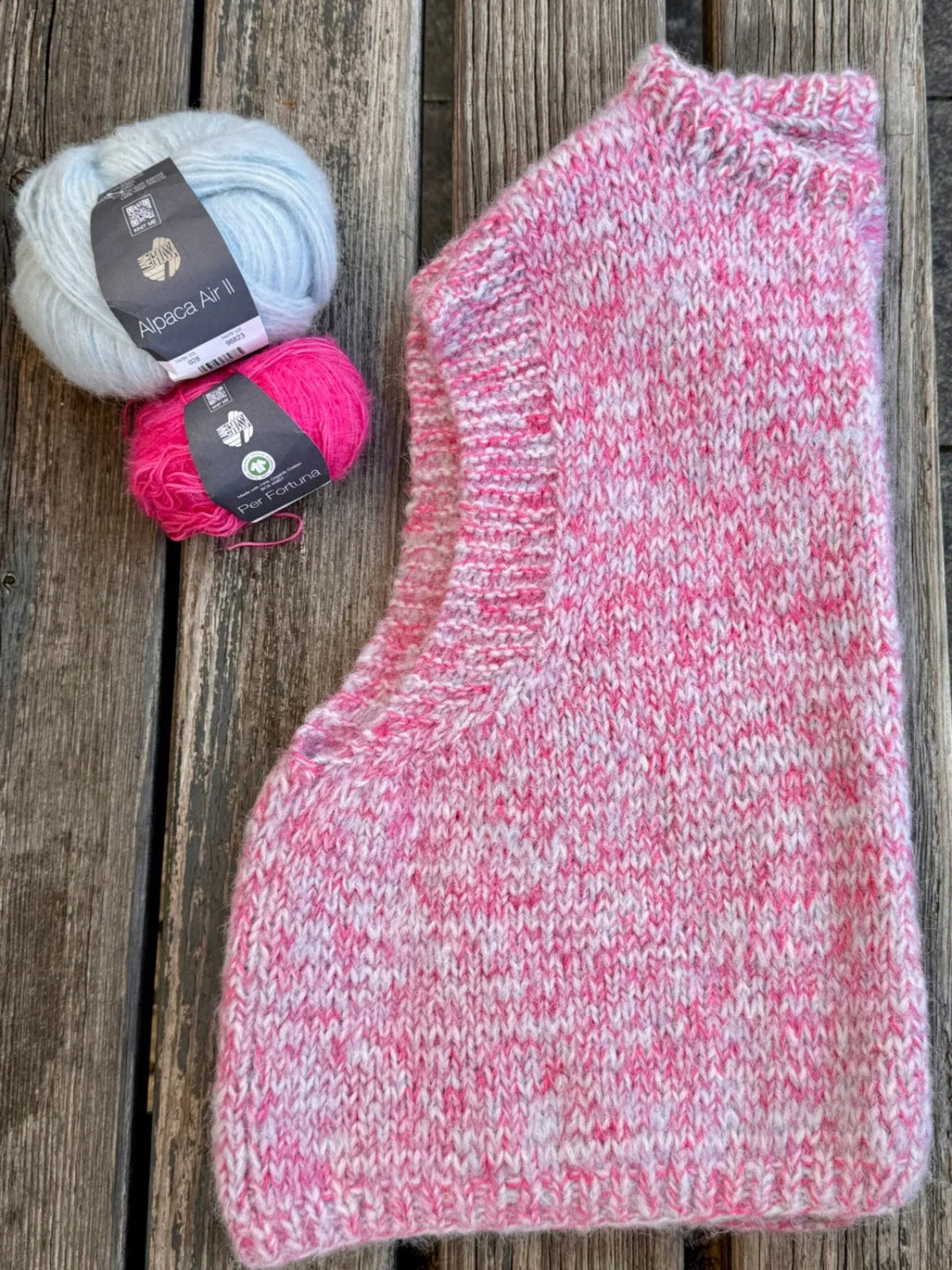 Strickpaket Mae Weste - Tanja Steinbach