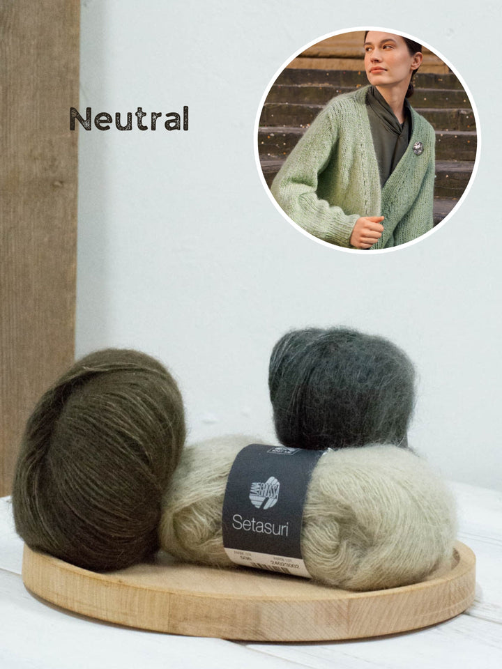 Strickpaket Superkid Seta Setasuri Top-down Jacke