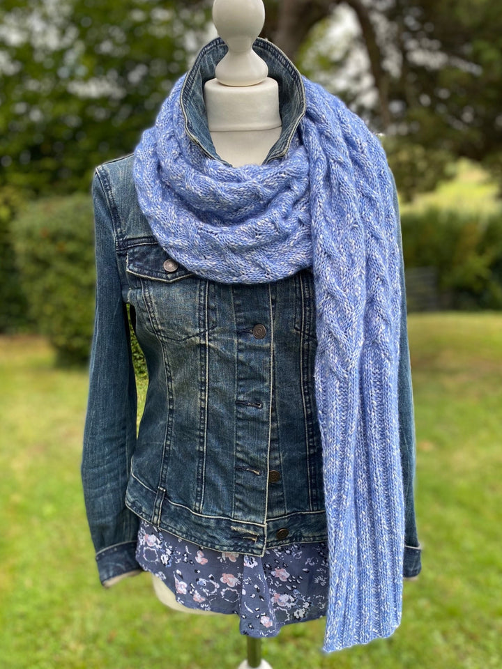 Strickpaket Lizas Tuch Braid Lines