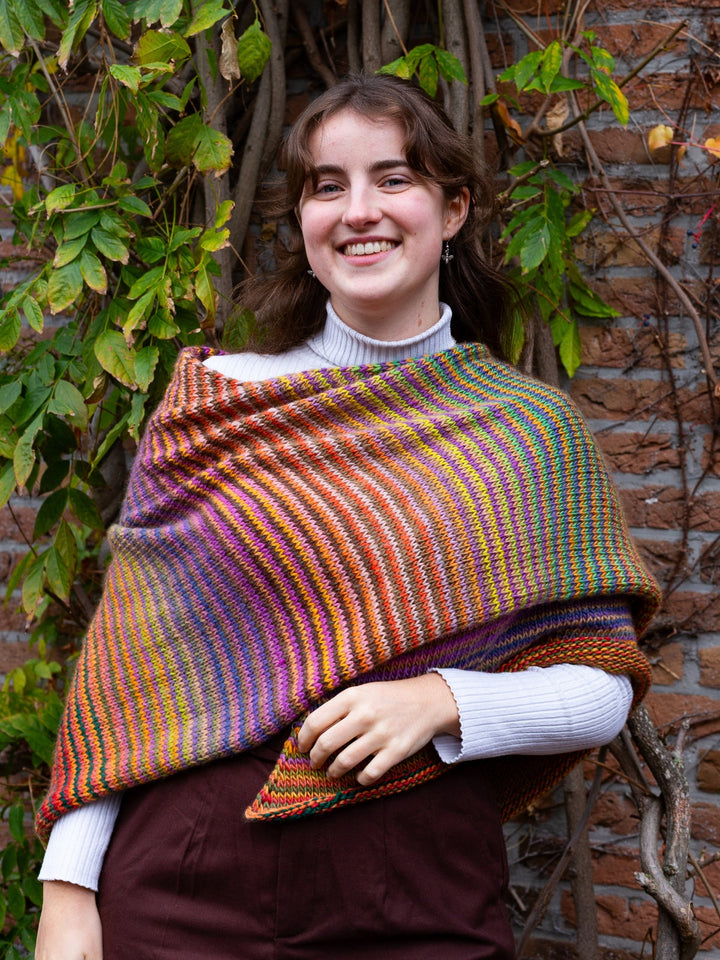 Strickpaket Colorful Friday Tuch - Limited Edition