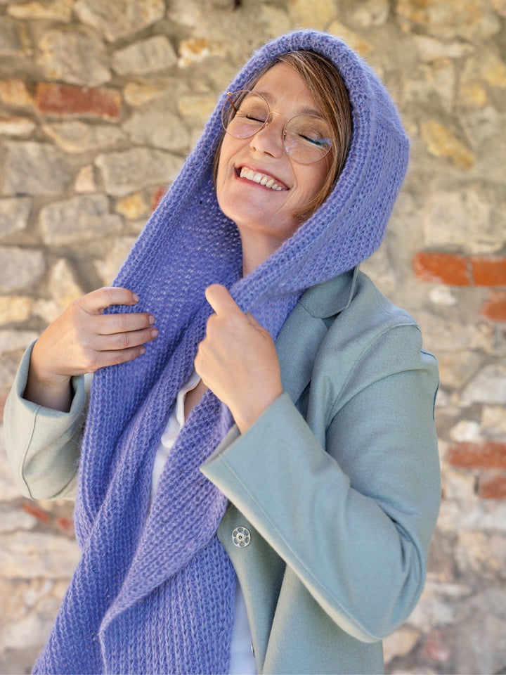 Strickpaket Cappuccio Kapuzenschal