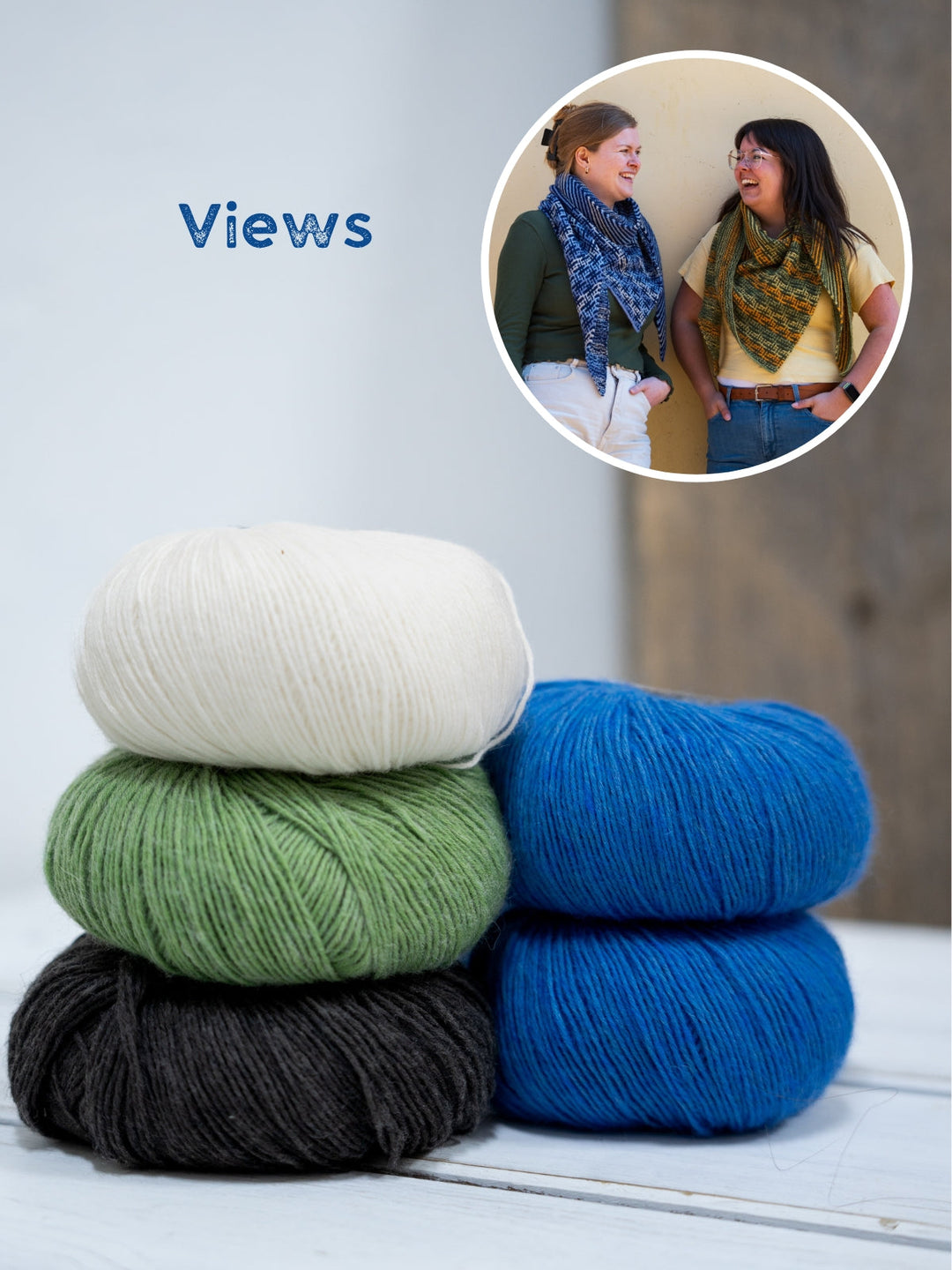 Strickpaket Mosaik Tuch