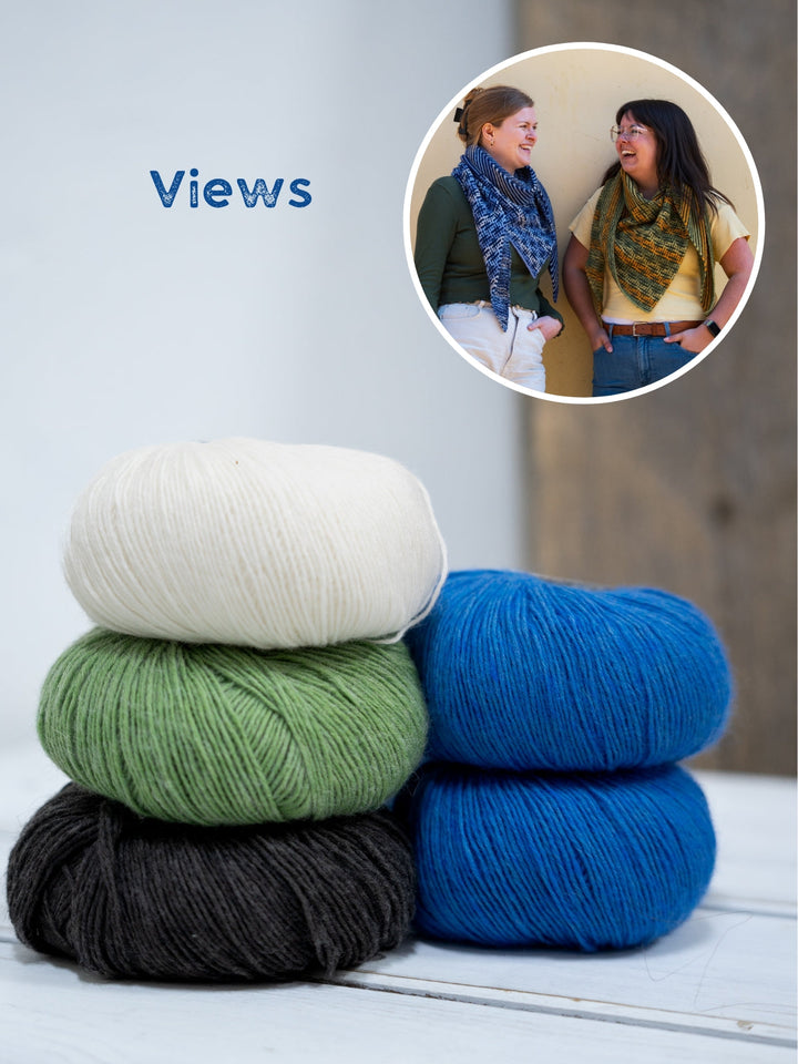 Strickpaket Mosaik Tuch