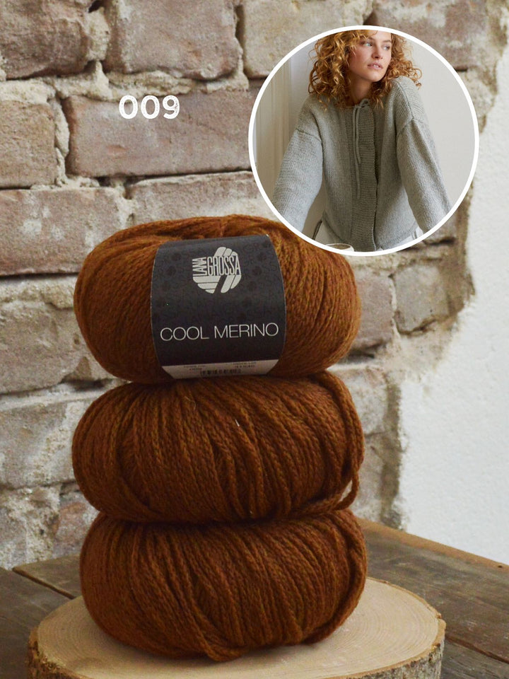 Strickpaket Cool Merino Jacke