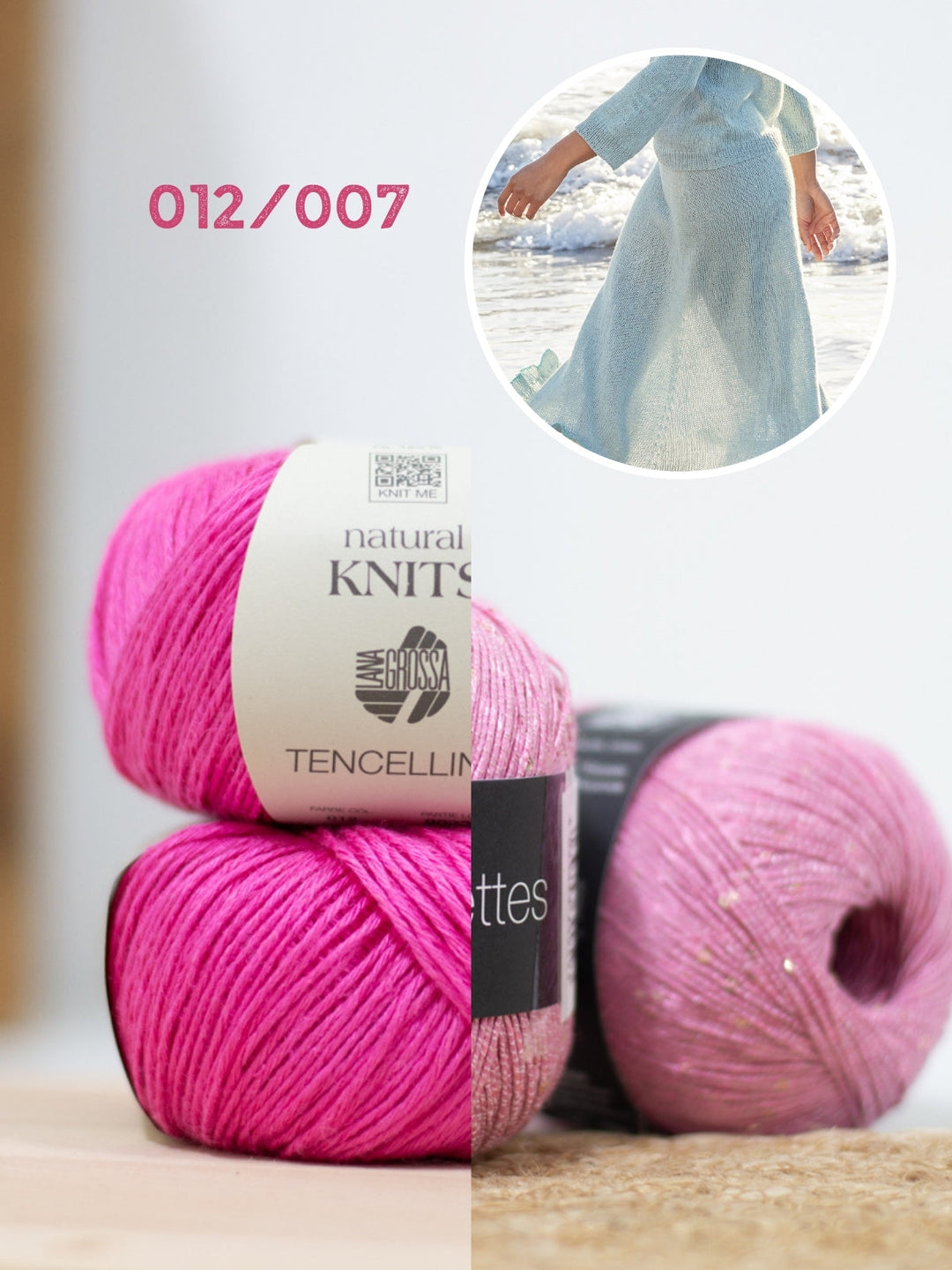 Strickpaket Tencellino Filo Paillettes Rock