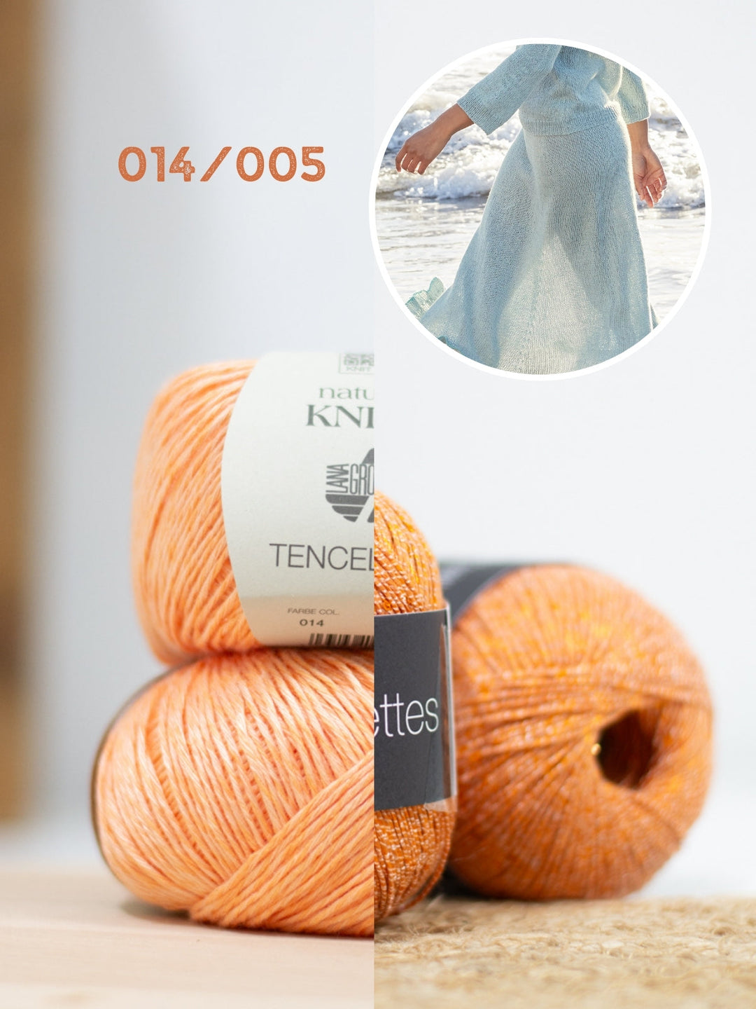 Strickpaket Tencellino Filo Paillettes Rock