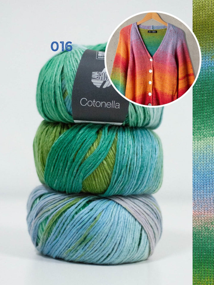 Strickpaket Cotonella Raglanjacke