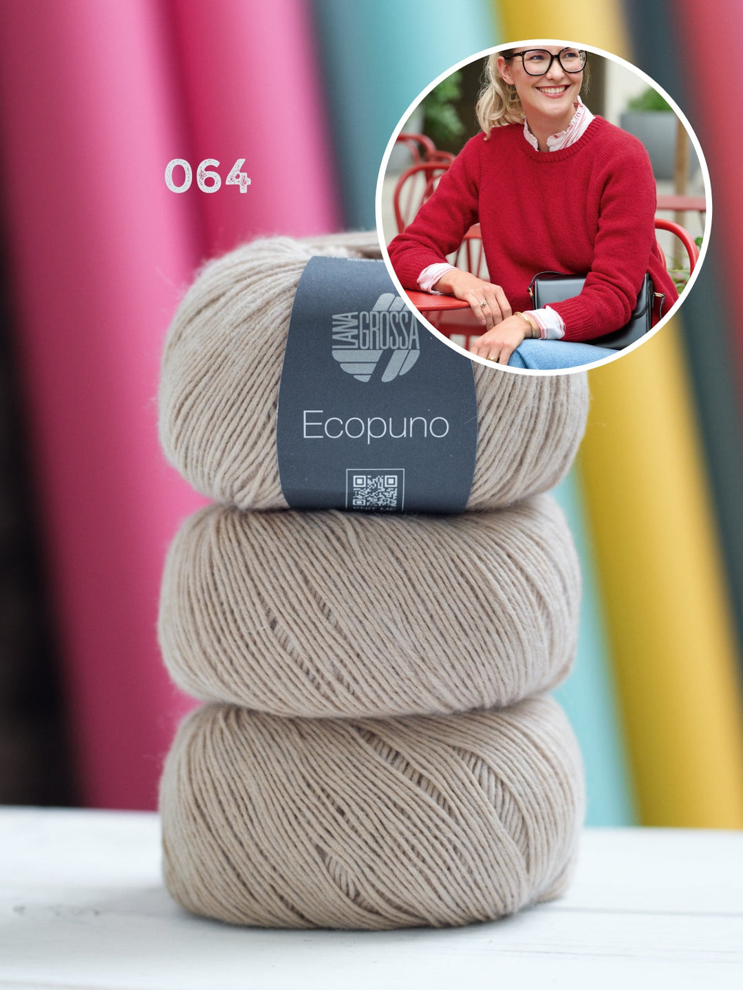 Strickpaket Classy Raglan Sweater - Ecopuno