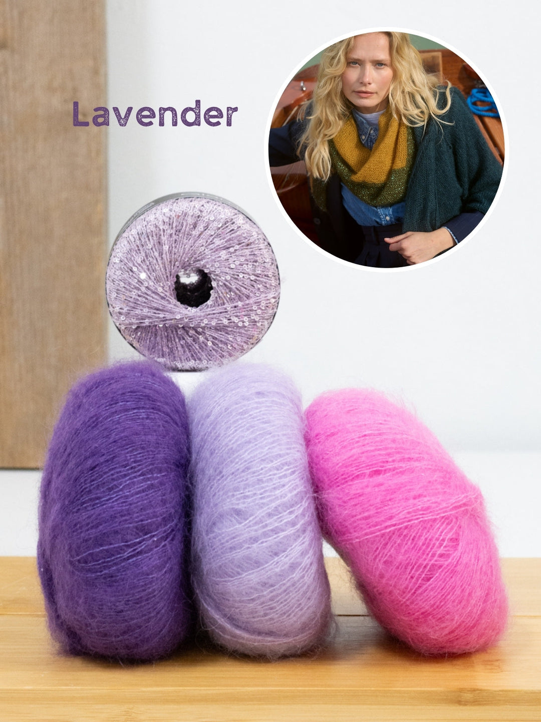 Strickpaket Silkhair Glamour Tuch