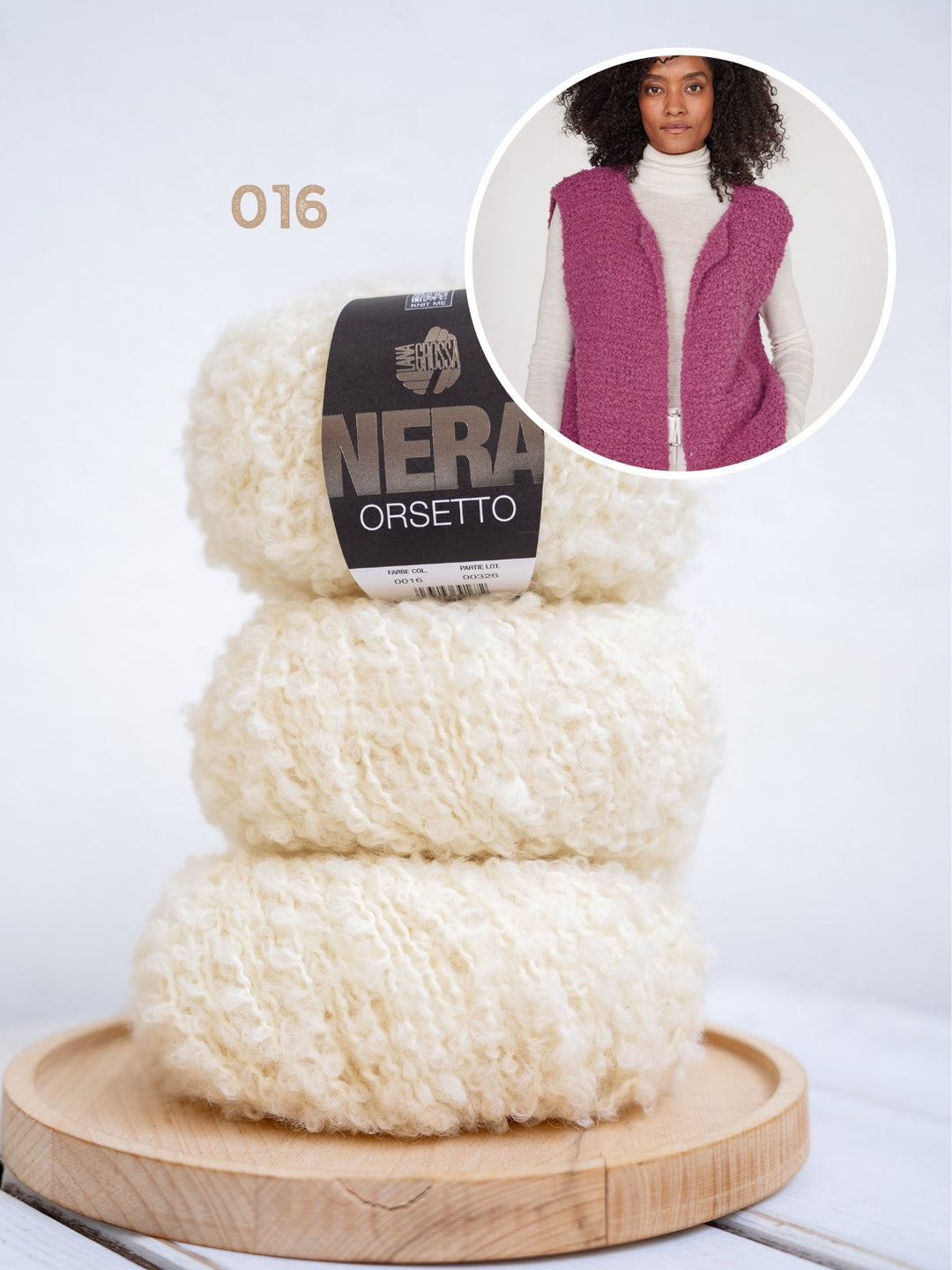 Strickpaket Orsetto Jacke