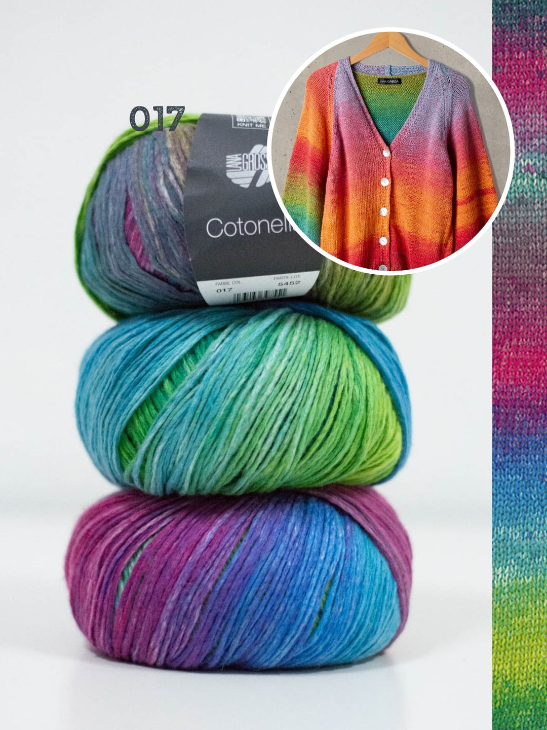 Strickpaket Cotonella Raglanjacke
