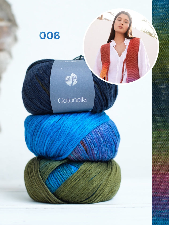 Strickpaket Cotonella Weste