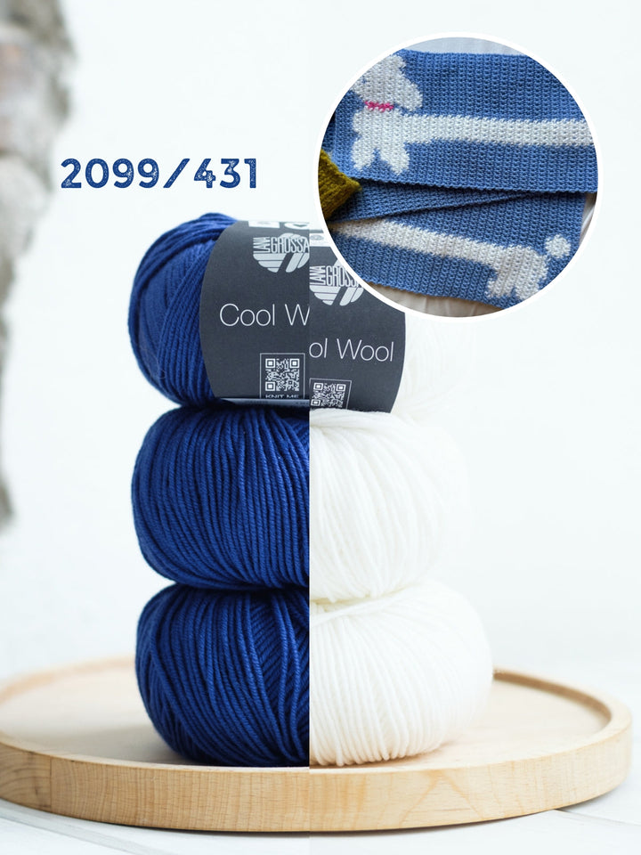 Häkelpaket Poodle Scarf – Englischsprachig – Devout Hand