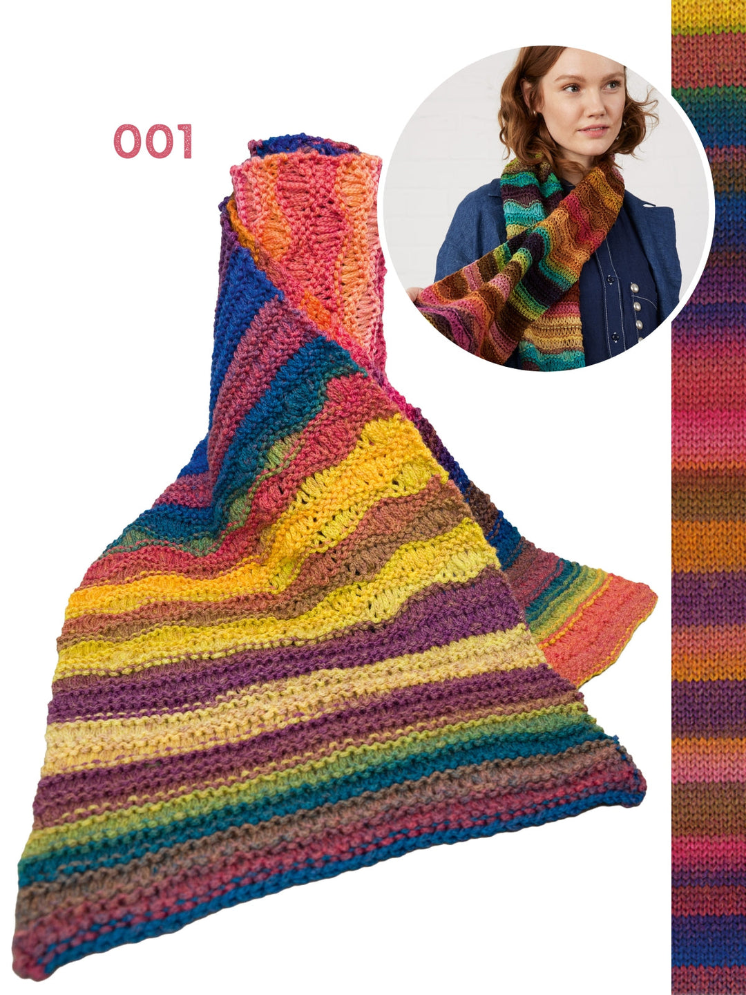 Strickpaket Farfalla Schal