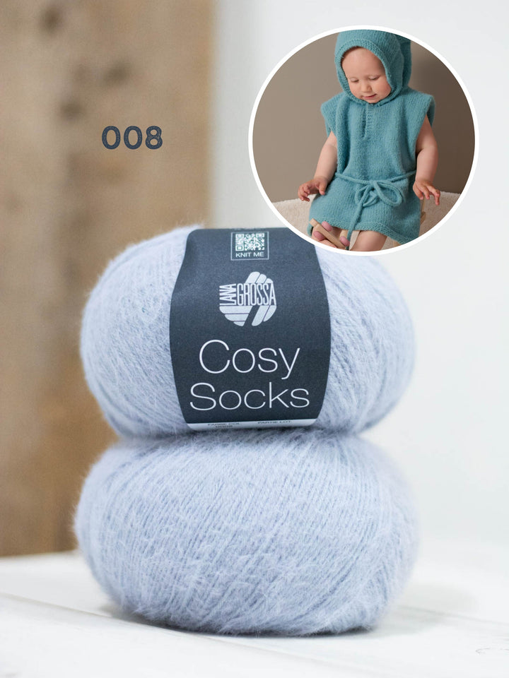 Strickpaket Cosy Socks Badecape