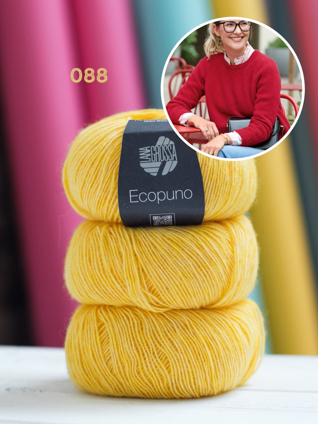 Strickpaket Classy Raglan Sweater - Ecopuno