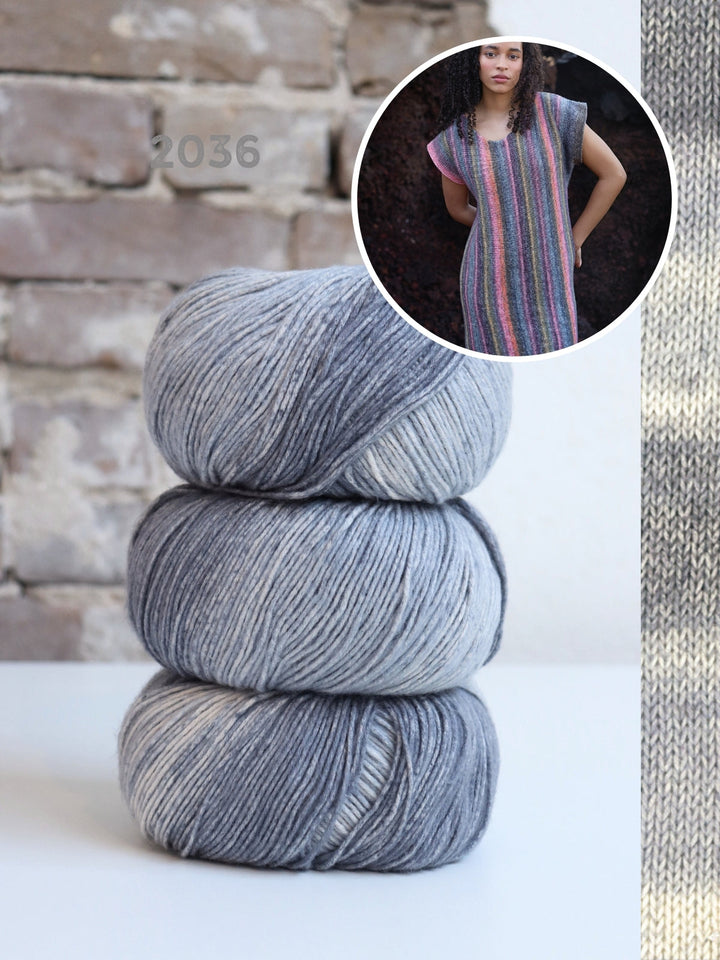 Strickpaket Gomitolo Mambo Kleid