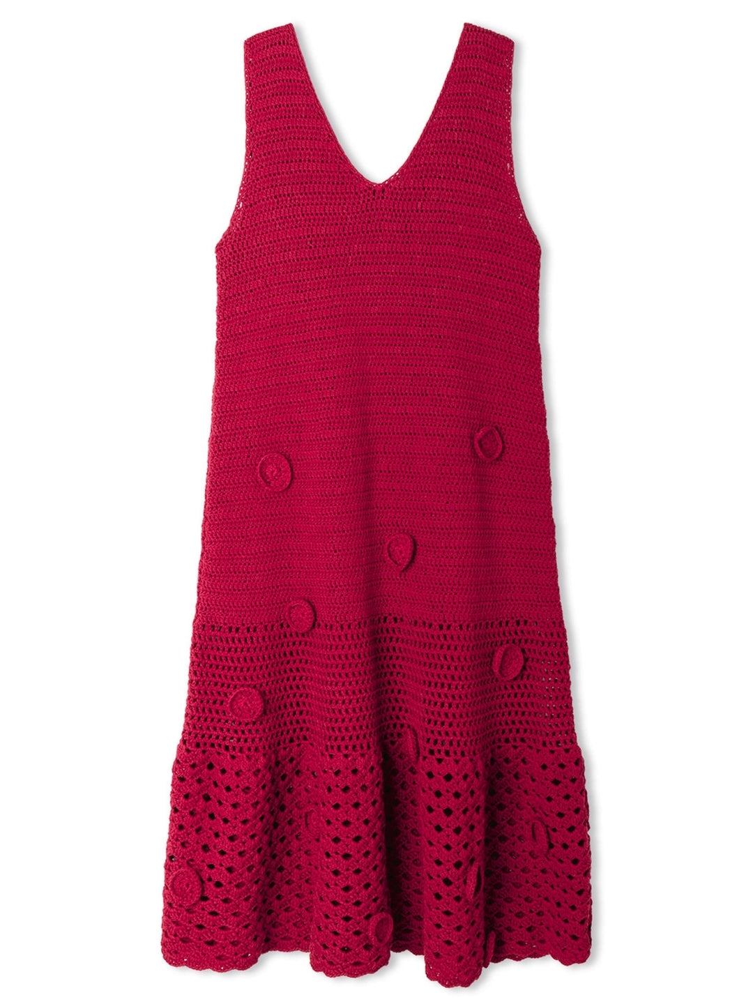 Häkelpaket Tessera Kleid mit Rosetten