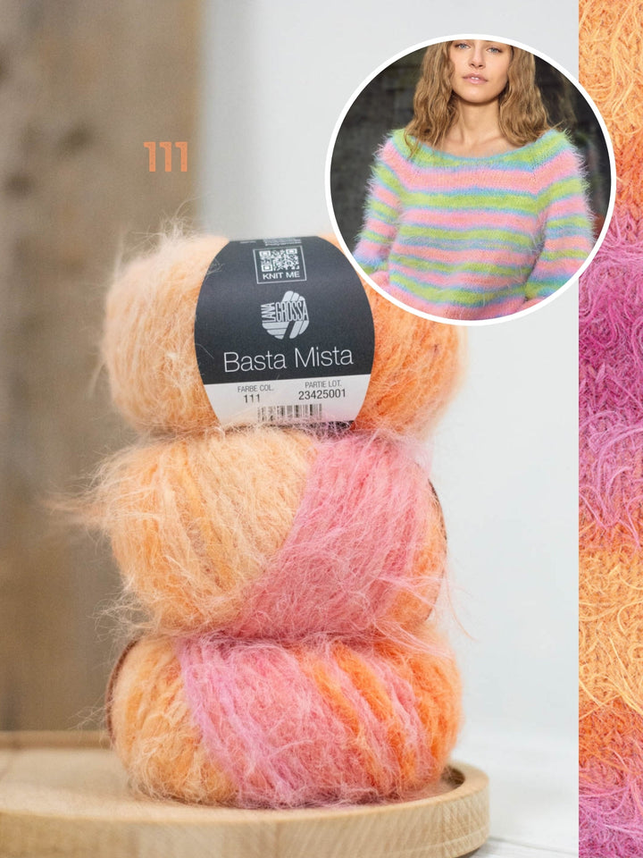 Strickpaket Basta Mista Raglanpullover