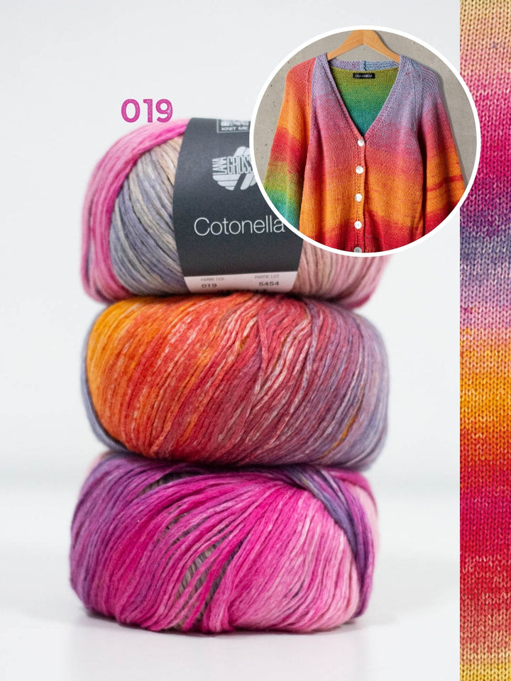 Strickpaket Cotonella Raglanjacke
