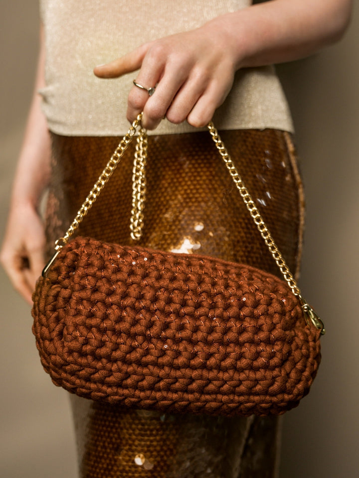 Häkelpaket The Tube Glamour Schultertasche