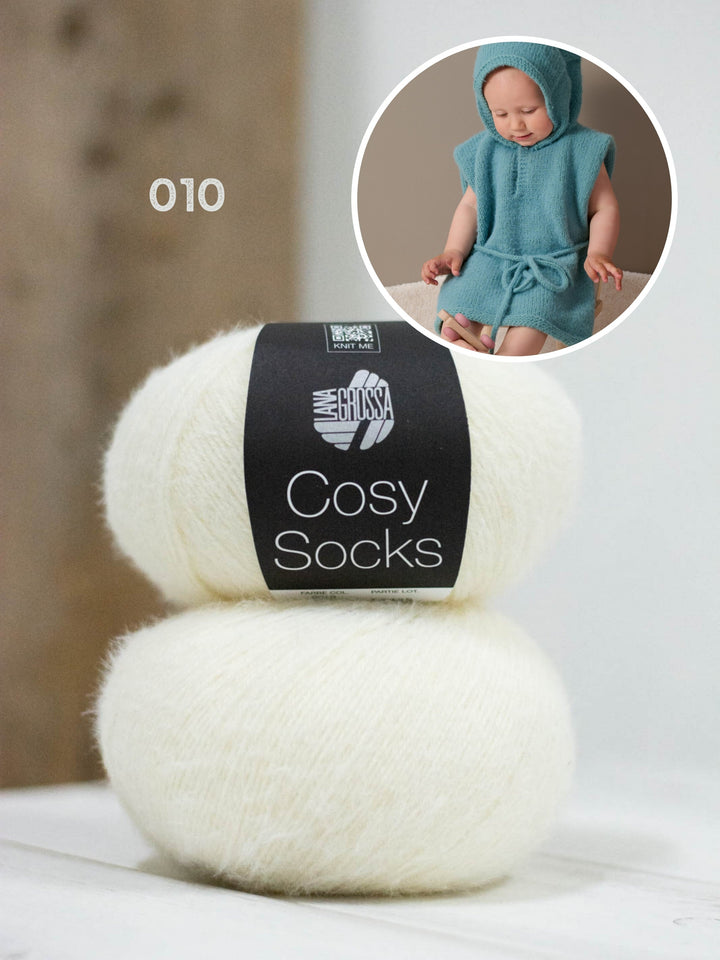 Strickpaket Cosy Socks Badecape