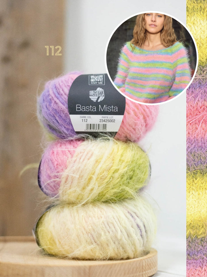 Strickpaket Basta Mista Raglanpullover