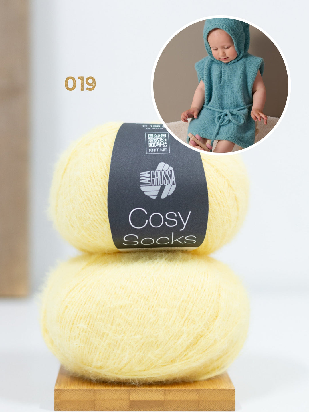 Strickpaket Cosy Socks Badecape