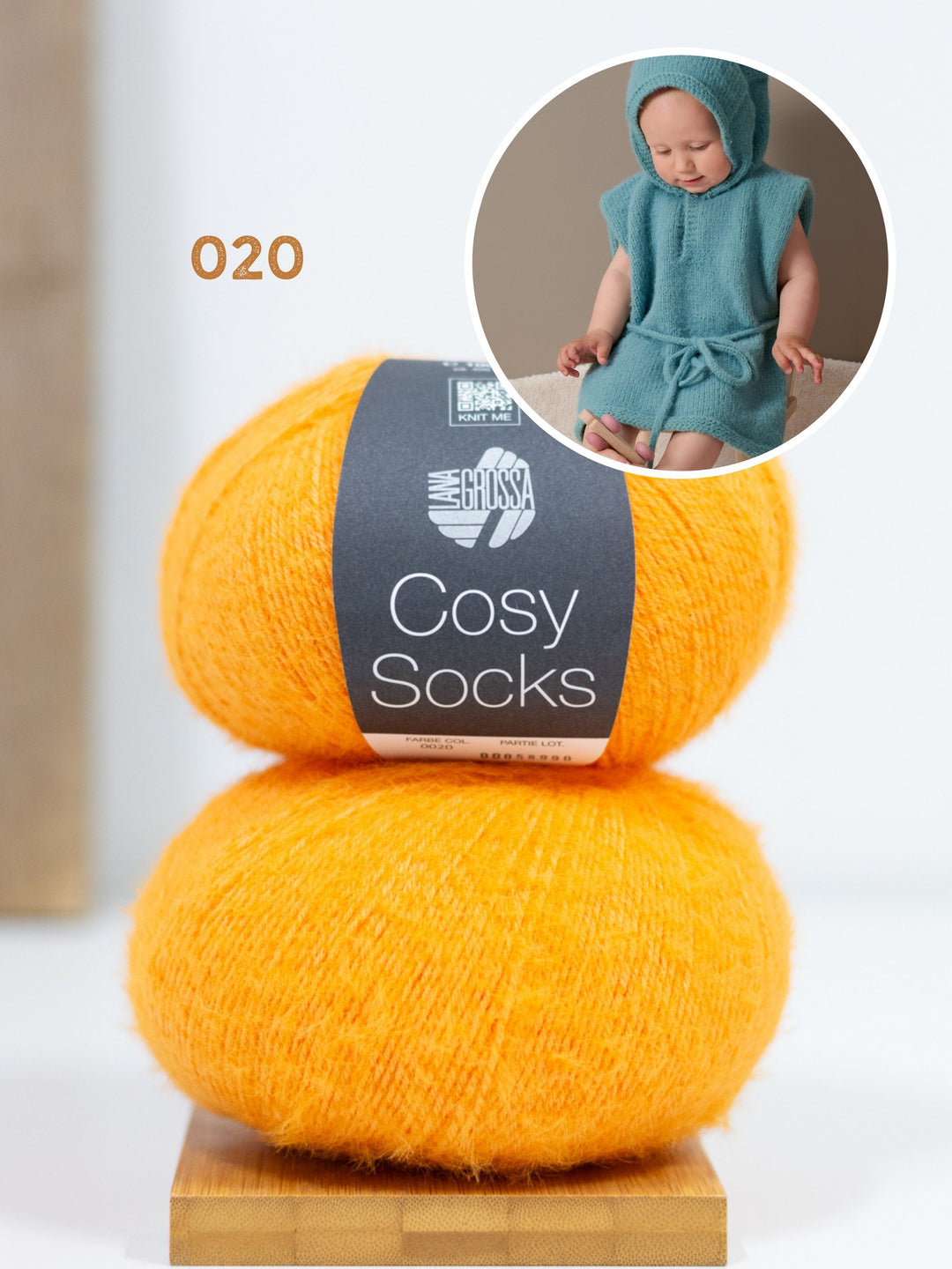 Strickpaket Cosy Socks Badecape
