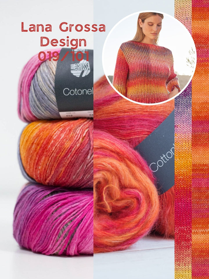 Strickpaket Cotonella Cottonhair Pullover
