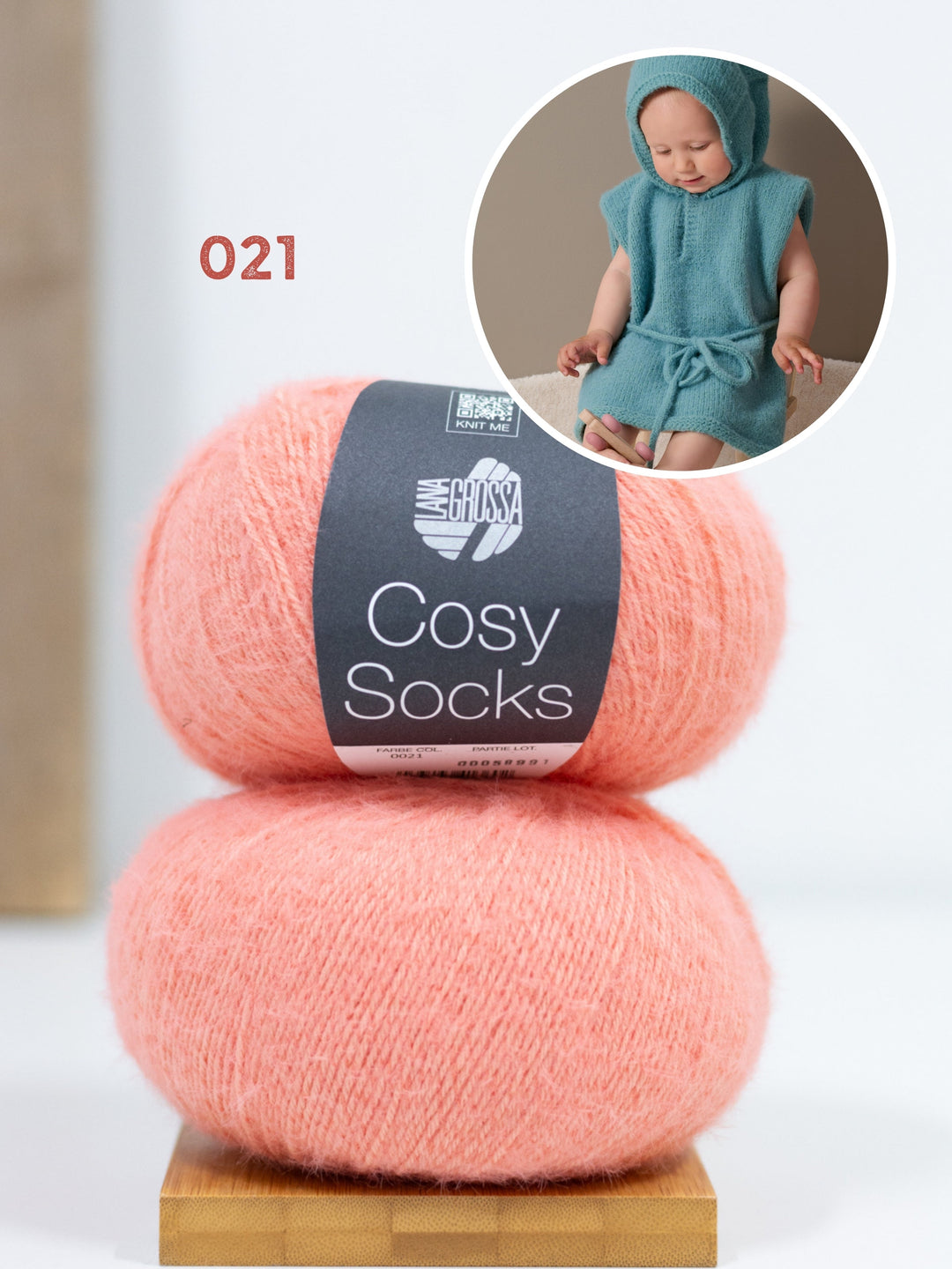 Strickpaket Cosy Socks Badecape