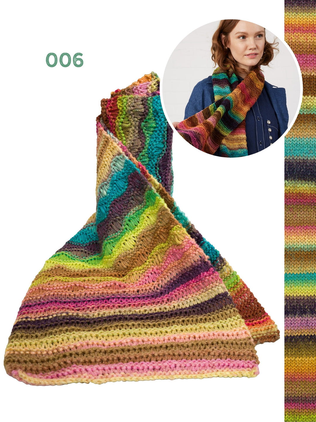 Strickpaket Farfalla Schal