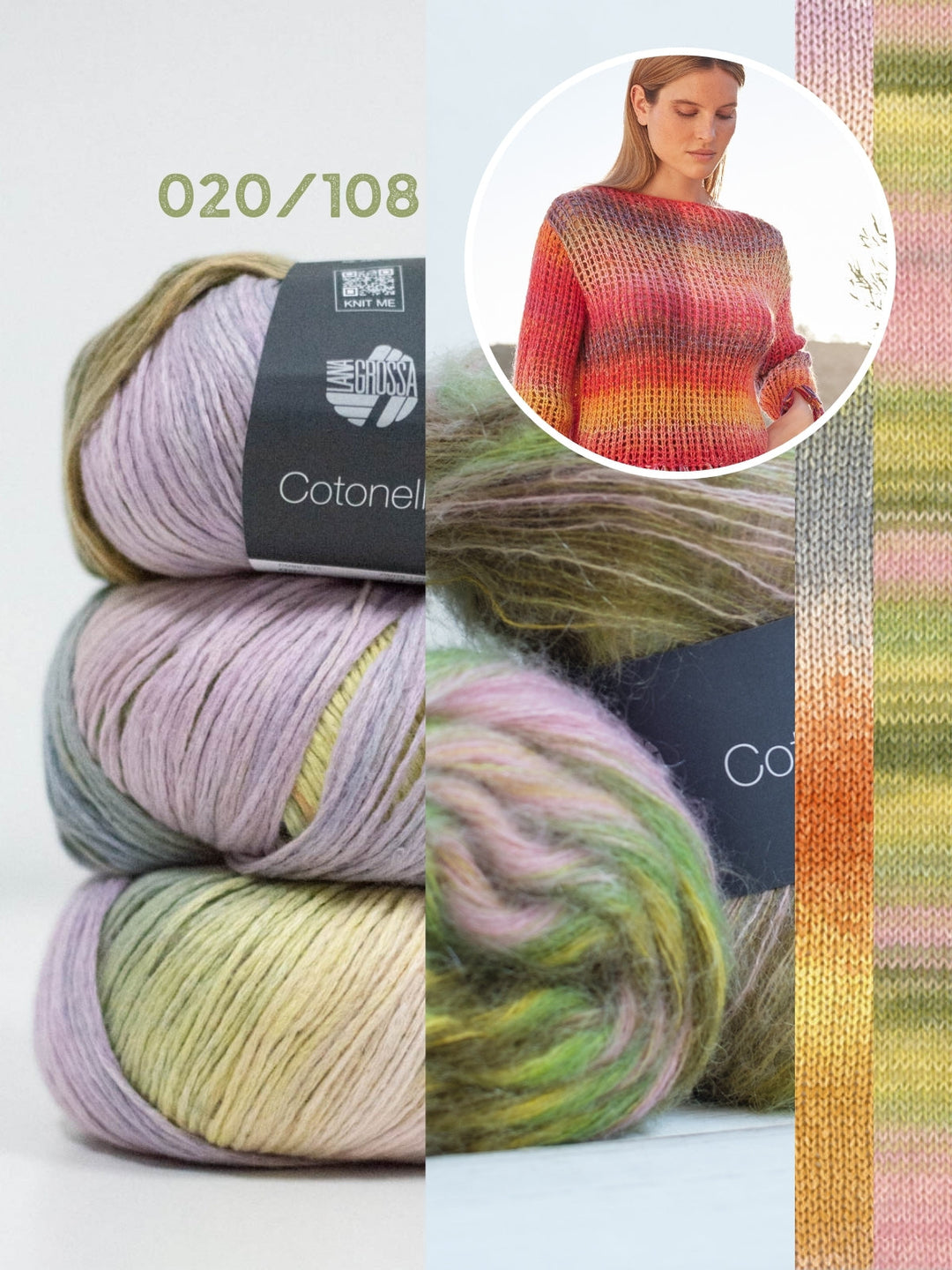 Strickpaket Cotonella Cottonhair Pullover