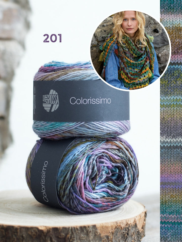 Häkelpaket Colorissimo Dreieckstuch