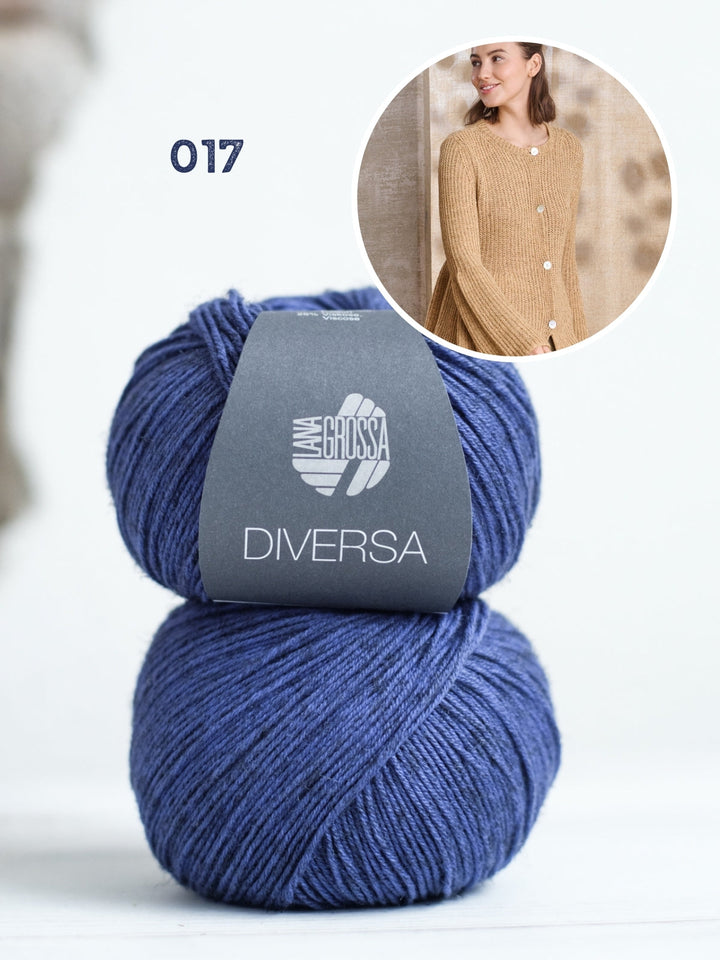 Strickpaket Diversa Peplum Jacke
