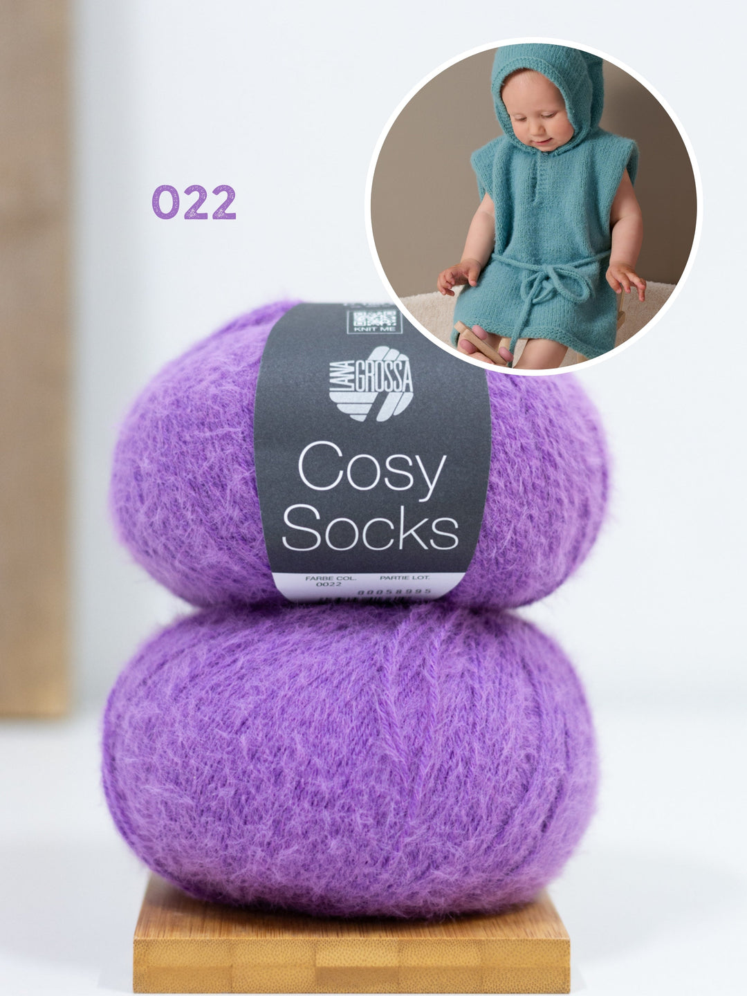 Strickpaket Cosy Socks Badecape