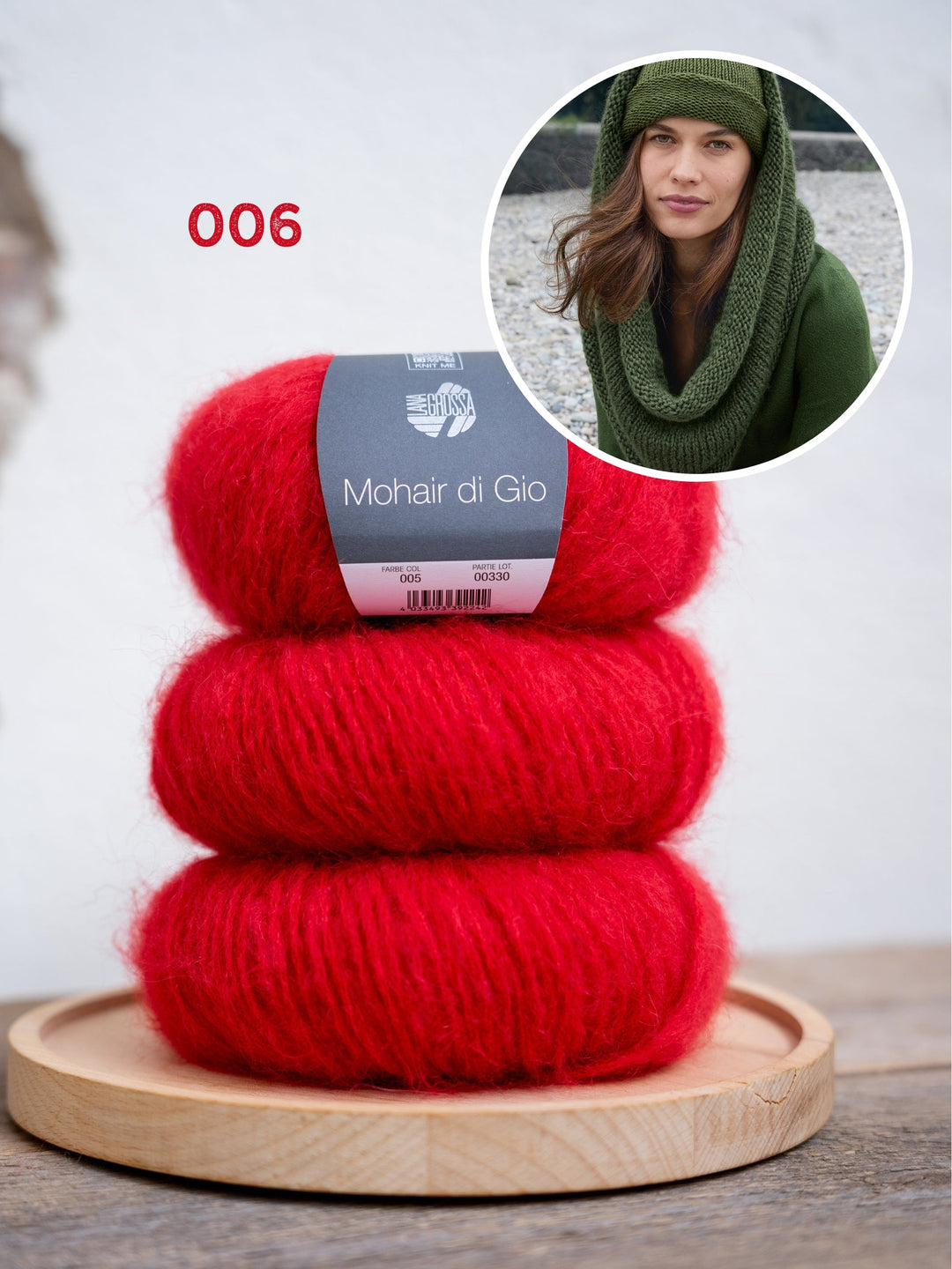 Strickpaket Mohair Di Gio Loop