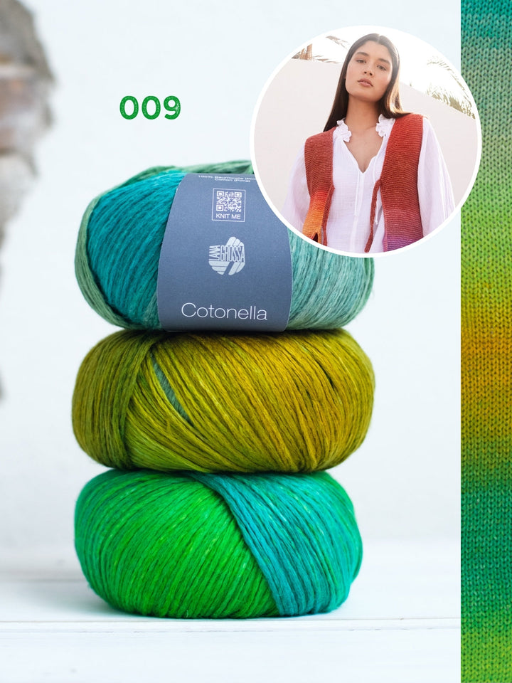 Strickpaket Cotonella Weste