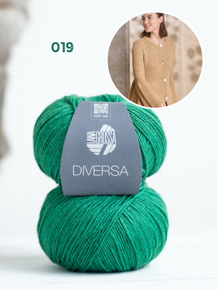 Strickpaket Diversa Peplum Jacke