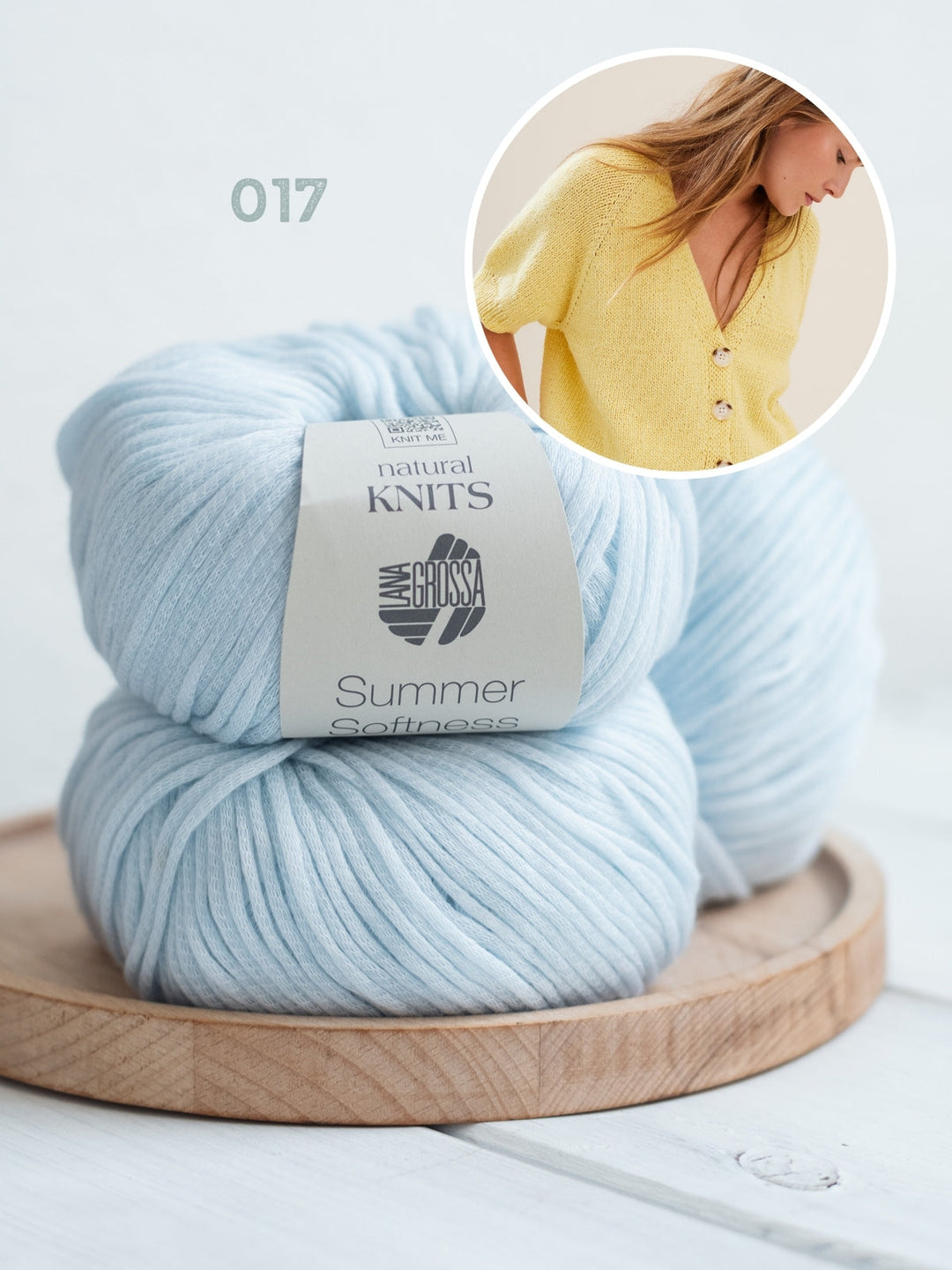 Strickpaket Summer Softness Kurzarm-Raglanjacke