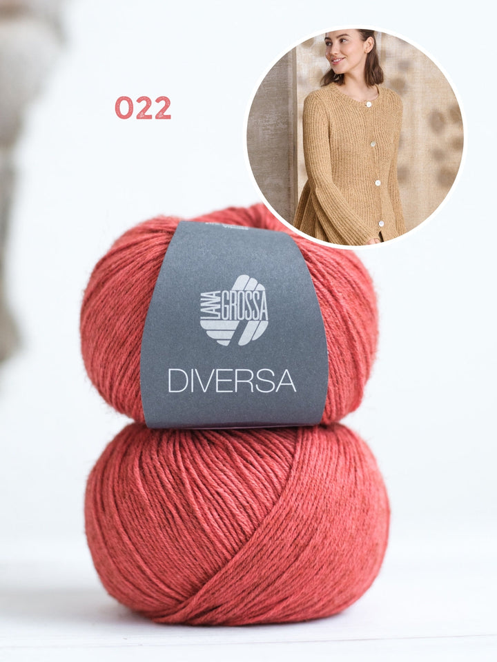 Strickpaket Diversa Peplum Jacke