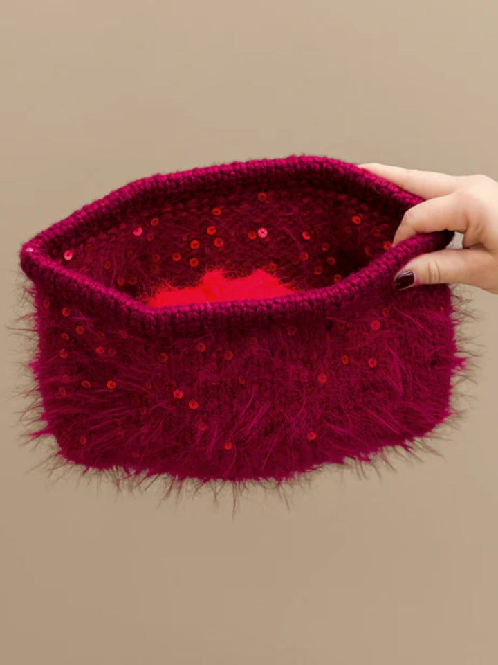 Strick- und Häkelpaket Basta Cosmo Handtasche