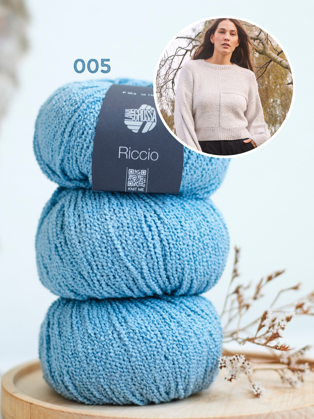 Strickpaket Riccio Pullover