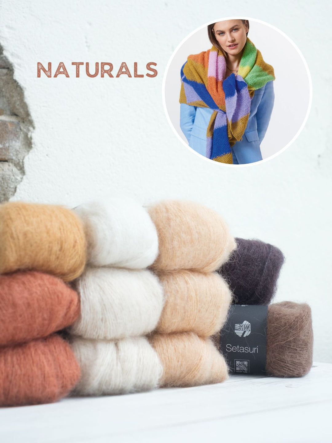 Strickpaket Setasuri XXL Tuch