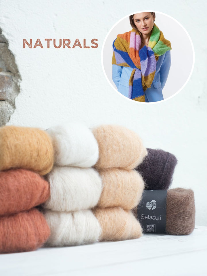 Strickpaket Setasuri XXL Tuch