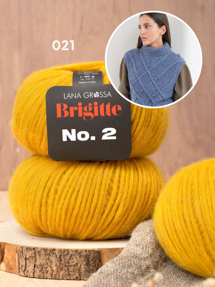 Strickpaket Brigitte No. 2 Pullunder