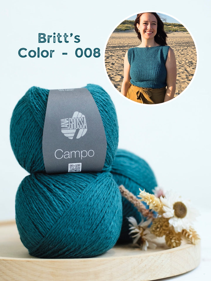 Häkelpaket Lychee Top - Studio Hook &amp; Yarn