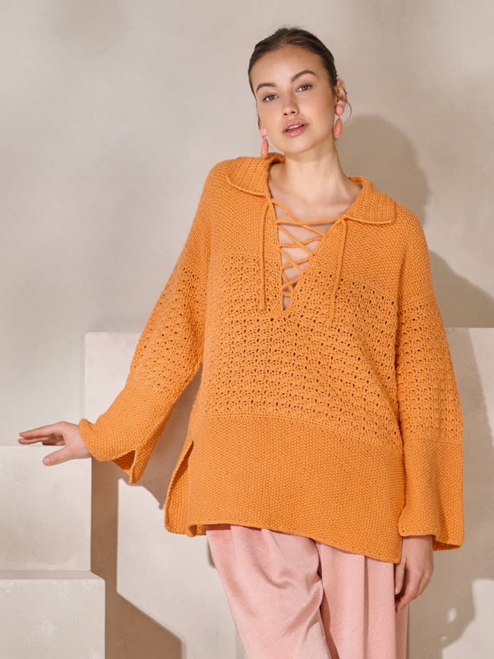 Strick- und Häkelpaket Cotonella Pullover