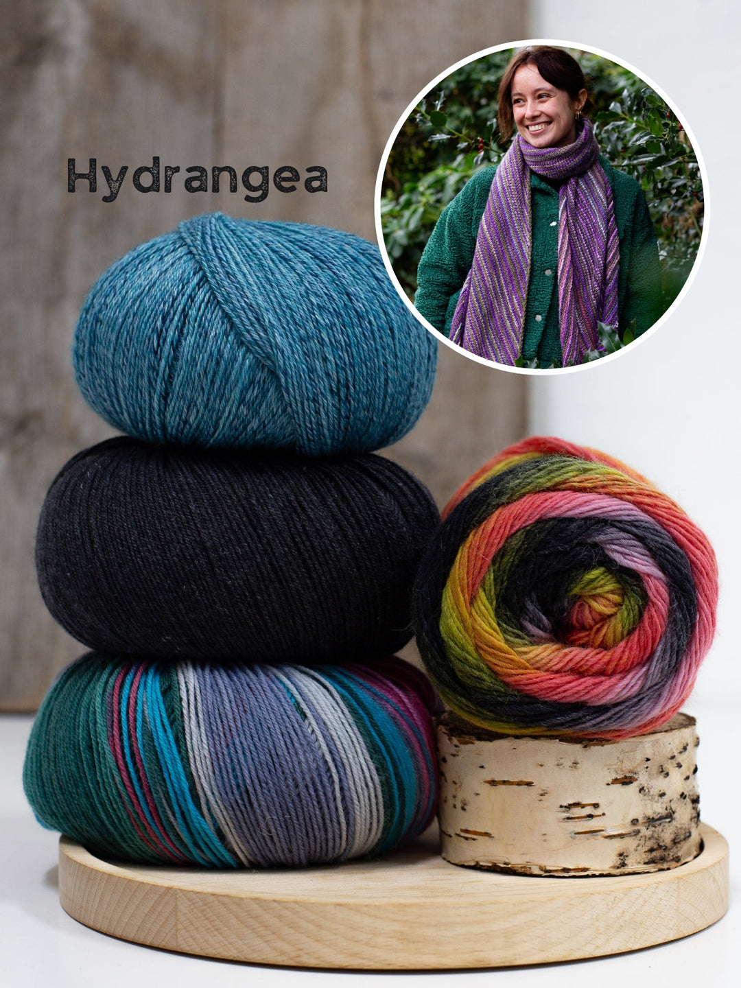 Tunesisches Häkelpaket Lavender Scarf – Studio Hook & Yarn